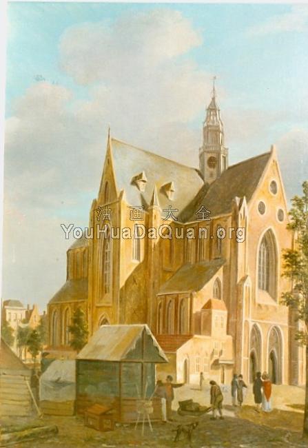 St. Bavokerk in Haarlem - 巴斯勒莫斯·约翰内斯·范·霍夫